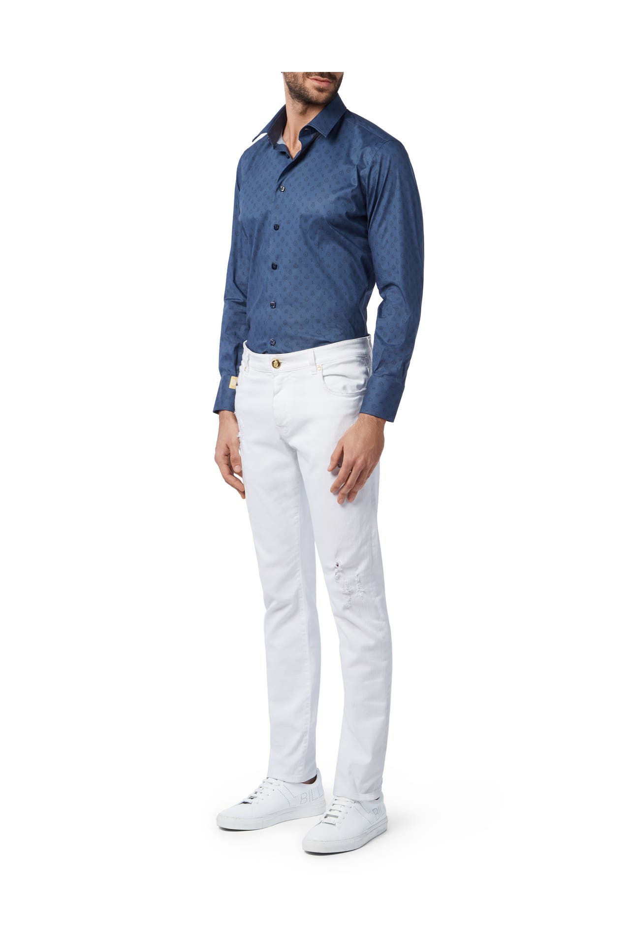 BILLIONAIRE Business-Hemd 14 | darkblue Slim Fit, Bild 1