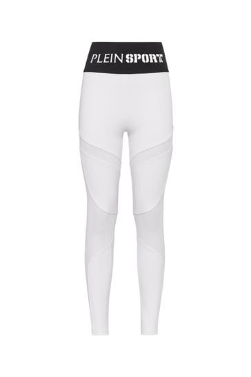 PLEIN SPORT Leggings MULTICUT 01 | white Skinny