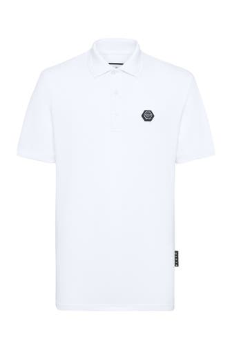 PHILIPP PLEIN Polo-Shirt HEXAGON 01 | white