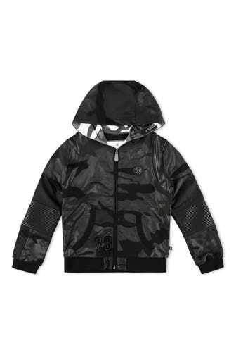 PHILIPP PLEIN Hoodie Sweatjacket Camouflage