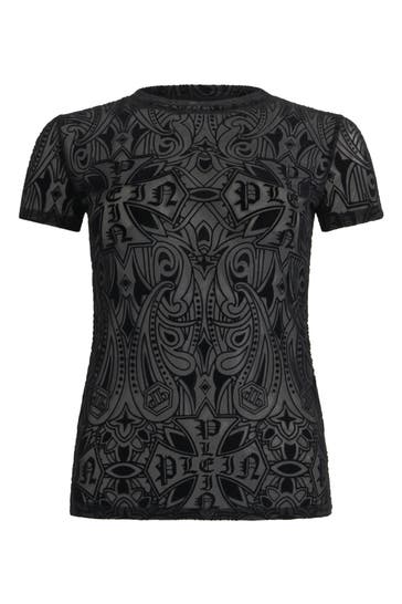 PHILIPP PLEIN T-Shirt GOTHIC PLEIN 02 | black