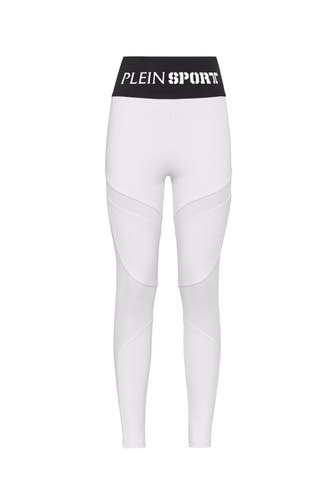 PLEIN SPORT Leggings MULTICUT 01 | white Skinny