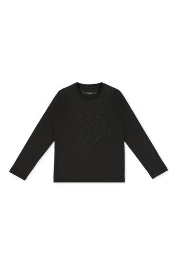 BILLIONAIRE Langarmshirt LION 02 | black