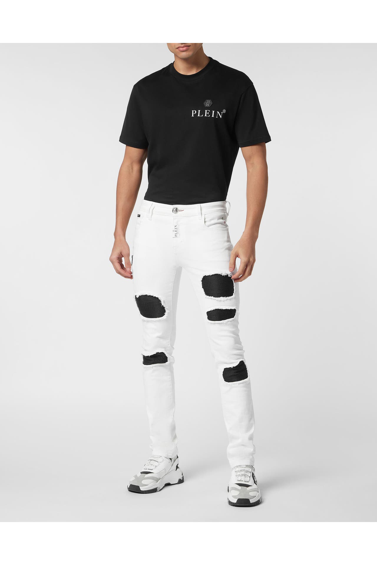 PHILIPP PLEIN Jeans ROCK STAR 01W | WHITEDREAM Slim, Bild 1