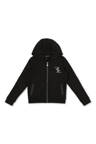 BILLIONAIRE Kapuzen-Sweatjacket DOUBLE B