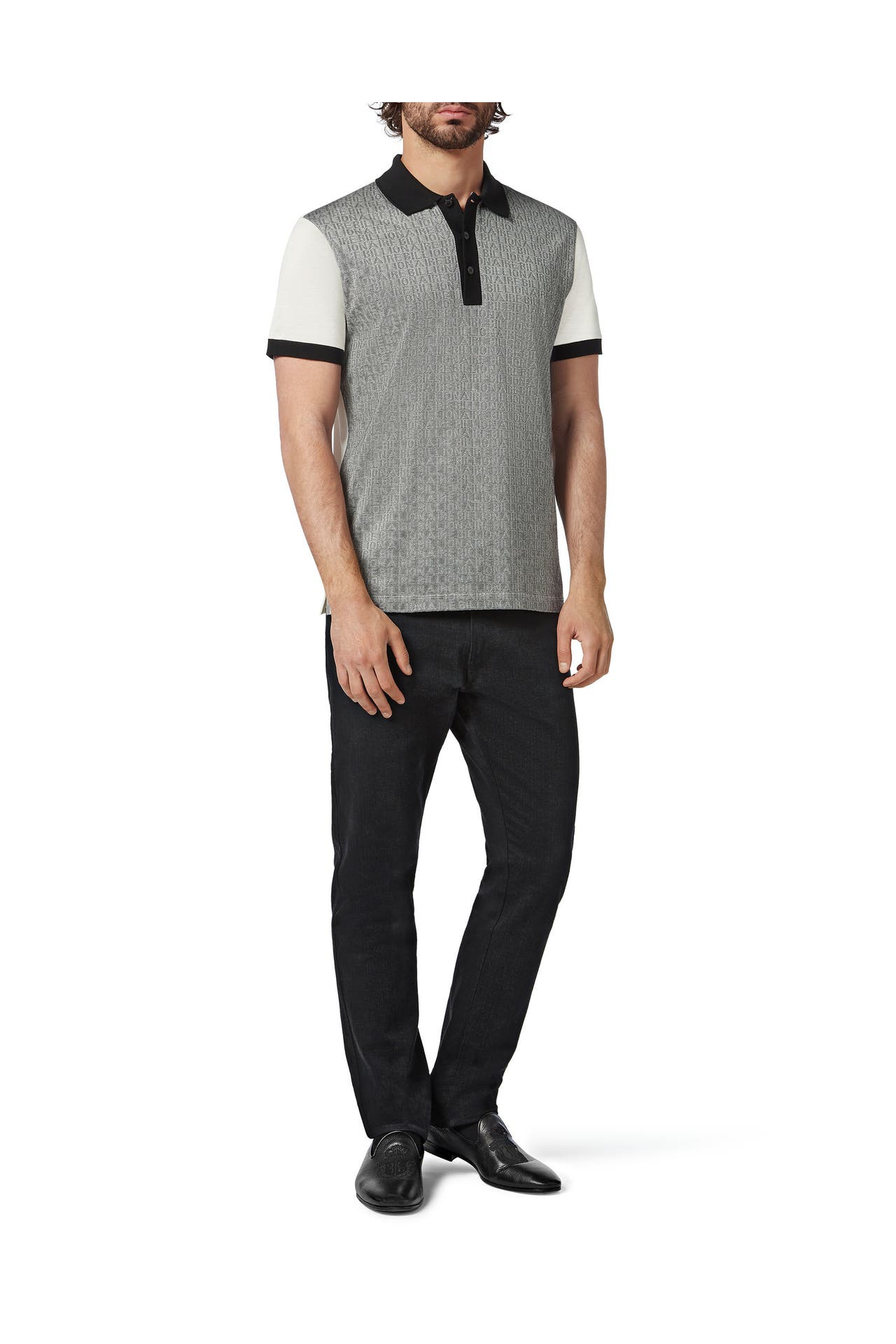 BILLIONAIRE Polo-Shirt 01 | white, Bild 1