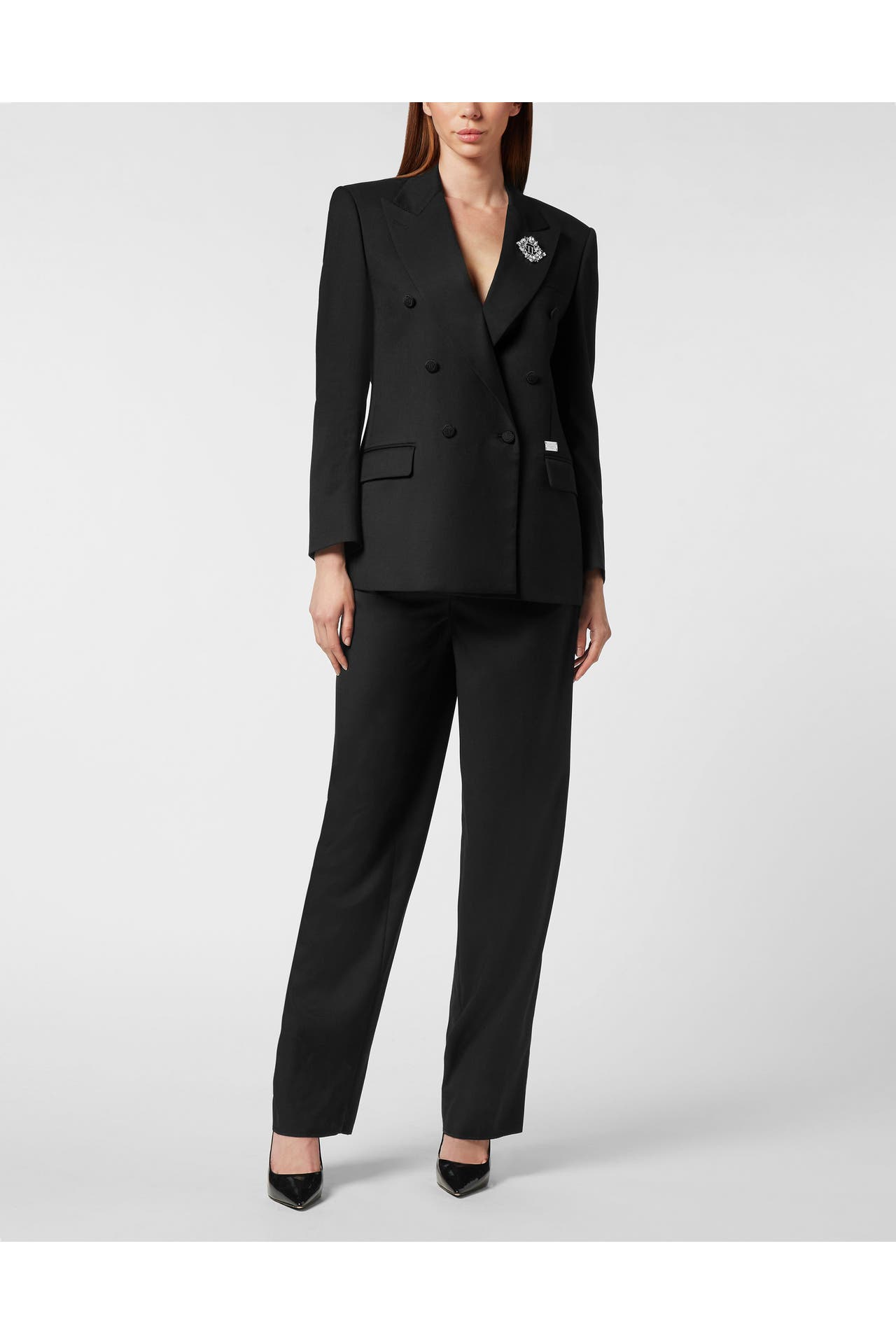 PHILIPP PLEIN Blazer Brooch 02 | black, Bild 1