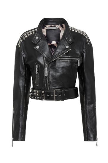 PHILIPP PLEIN Lederjacke 02 | black