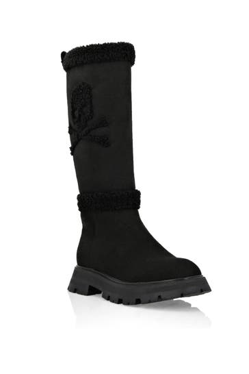 PHILIPP PLEIN Winterstiefel SKULL&BONES 02 | black