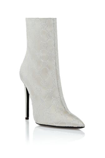 PHILIPP PLEIN Ankle Boots MONOGRAM 06 | beige