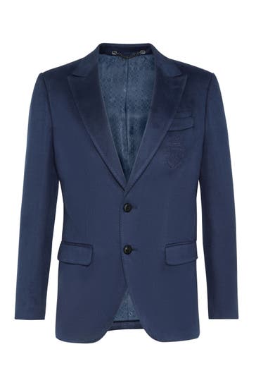 BILLIONAIRE Business-Sakko CREST 08 | middleblue Slim Fit