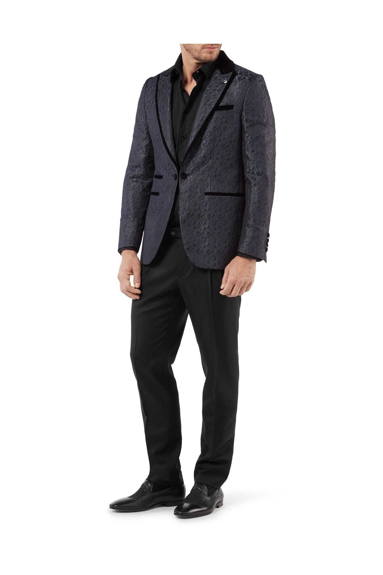 BILLIONAIRE Business-Sakko 02 | black Slim Fit, Bild 1