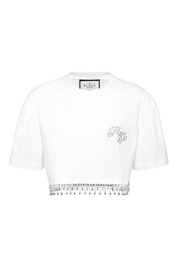 PHILIPP PLEIN T-Shirt SIGNATURE 01 | white