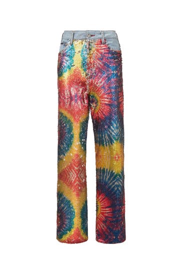 PHILIPP PLEIN Jeans TIE DYE 07CI | IceFrost Straight