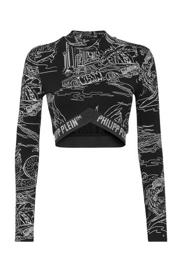 PHILIPP PLEIN Top TATTOO 02 | black