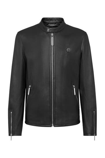 PHILIPP PLEIN Lederjacke 02 | black