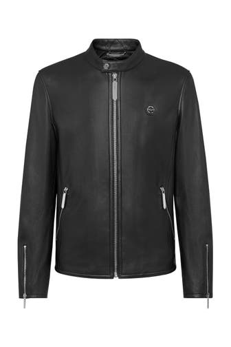 PHILIPP PLEIN Lederjacke 02 | black