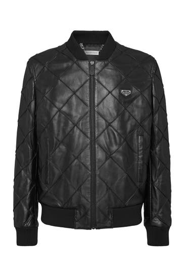 PHILIPP PLEIN Lederjacke 02 | black