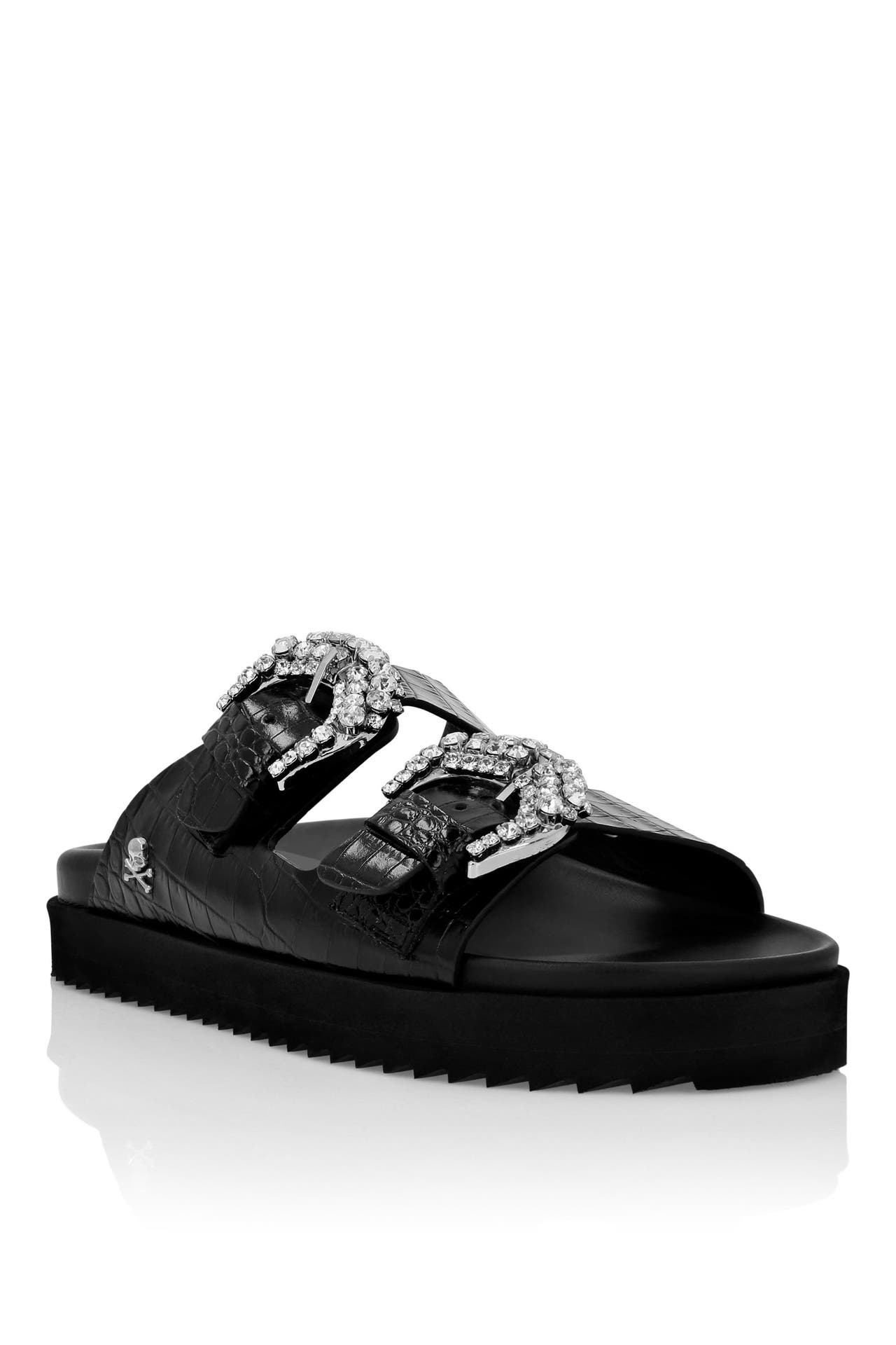 PHILIPP PLEIN Sandaletten SKULL 02 | black, Bild 1