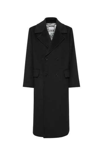 PHILIPP PLEIN Wollmantel DOUBLE B 02 | black