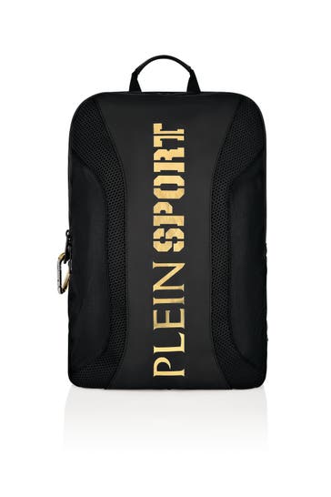 PLEIN SPORT Rucksack SPORTS LOGO 0216 | black/gold