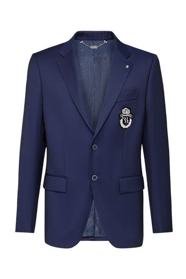 BILLIONAIRE Business-Sakko CREST 14 | darkblue Slim Fit
