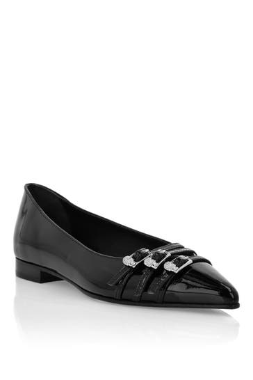 PHILIPP PLEIN Ballerinas SKULL 02 | black