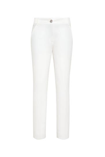 PHILIPP PLEIN Stoffhose 01 | white Slim