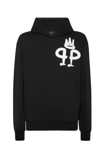 PHILIPP PLEIN Hoodie KING PLEIN 02 | black
