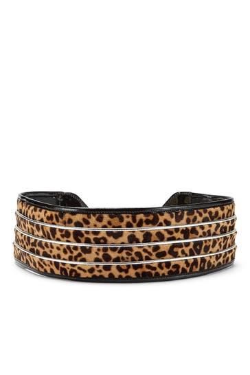 PHILIPP PLEIN Gürtel LEOPARD 02 | black