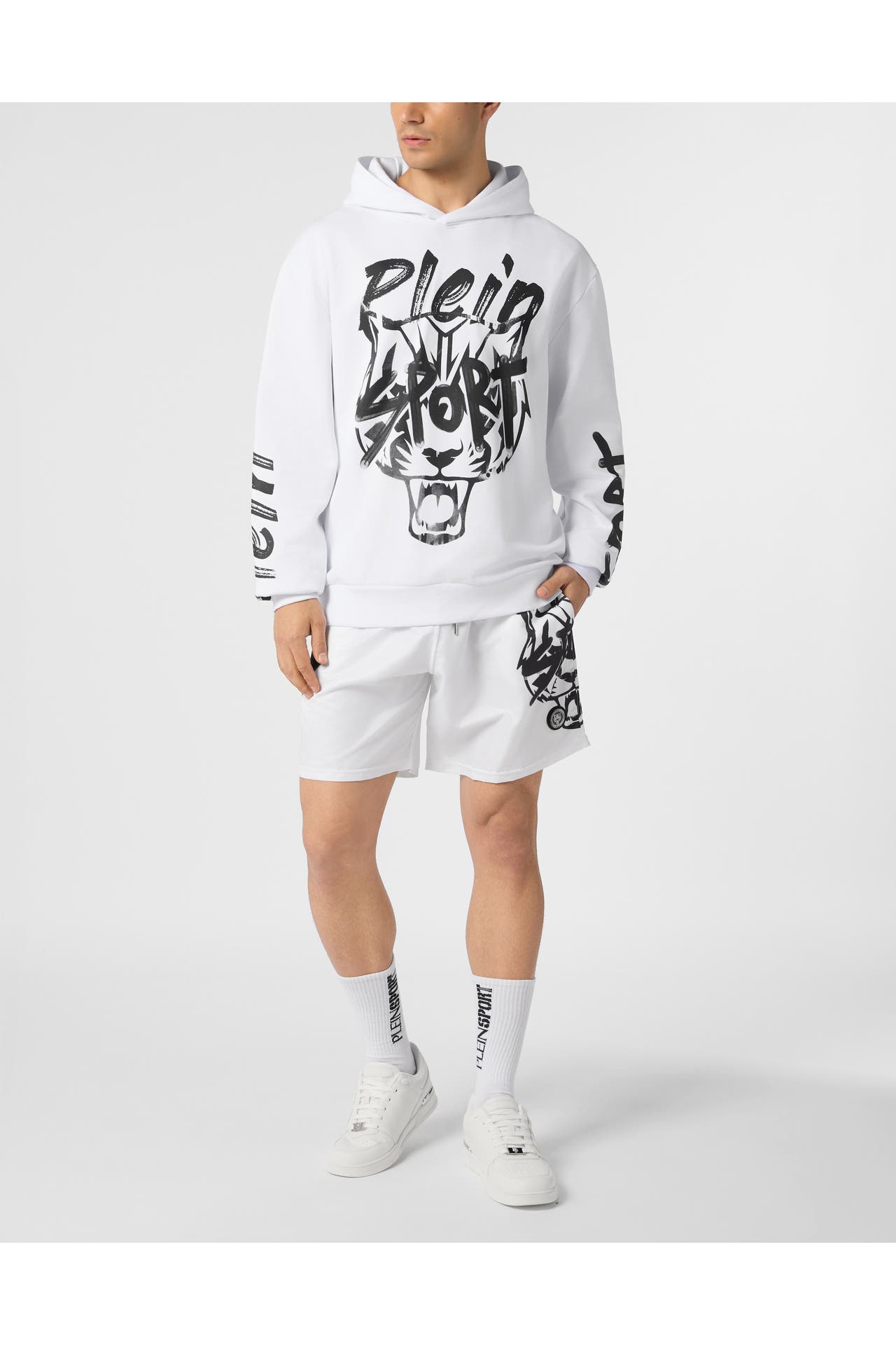 PLEIN SPORT Hoodie 01 | white, Bild 1