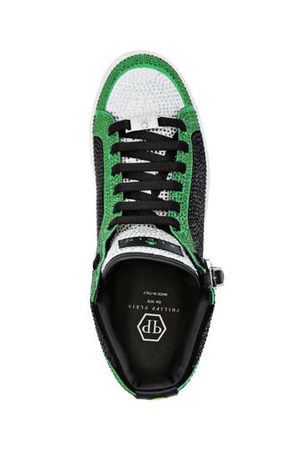 PHILIPP PLEIN Sneaker MONEY BEAST 0502 | green/black