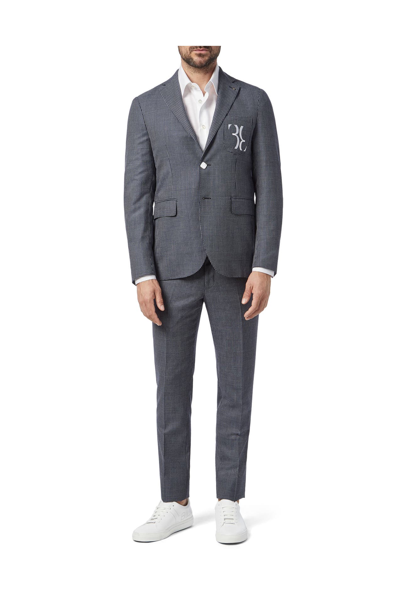 BILLIONAIRE Business-Sakko DOUBLE B 14 | darkblue Slim Fit, Bild 1