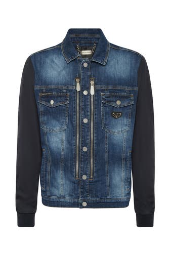 PHILIPP PLEIN Jeansjacke COLLEGE 09GD | DeepOcean