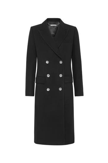 PHILIPP PLEIN Wollmantel 02 | black