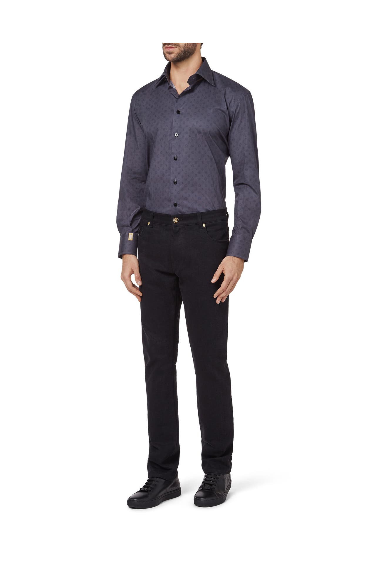 BILLIONAIRE Business-Hemd 02 | black Slim Fit, Bild 1