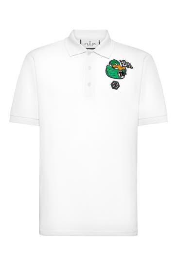 PHILIPP PLEIN Polo-Shirt DUCK 01 | white