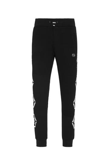 PHILIPP PLEIN Sweatpant MONOGRAM 02 | black Loose Fit