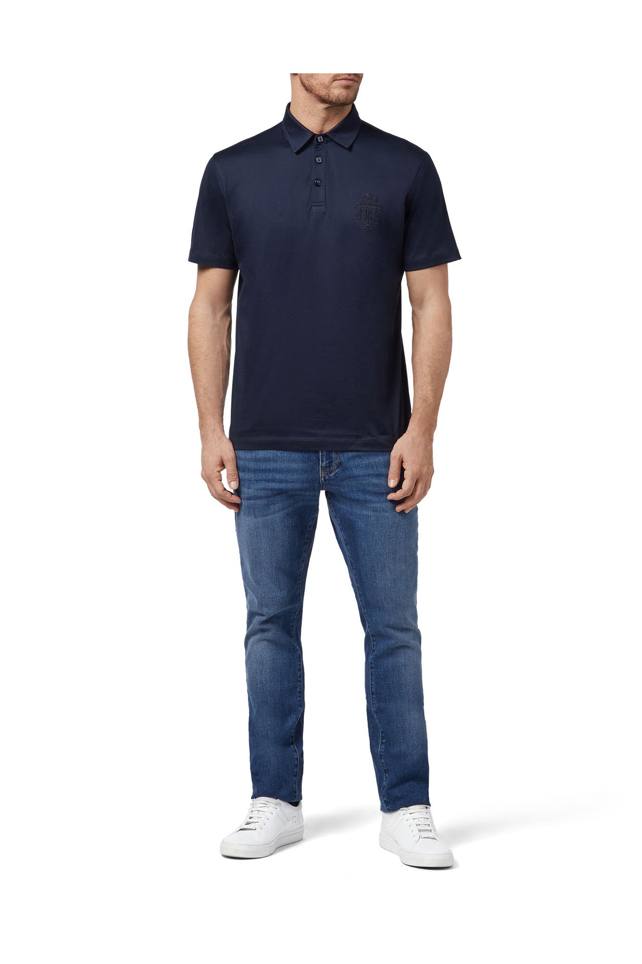 BILLIONAIRE Polo-Shirt CREST 14 | darkblue, Bild 1