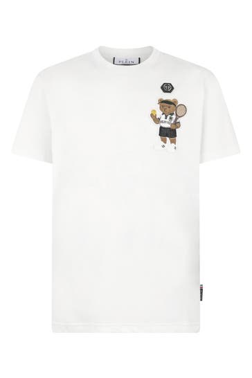 PHILIPP PLEIN T-Shirt Rundhalsausschnitt Ss TEDDY