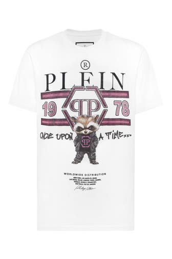 PHILIPP PLEIN T-Shirt Rundhalsausschnitt Ss COLLEGE