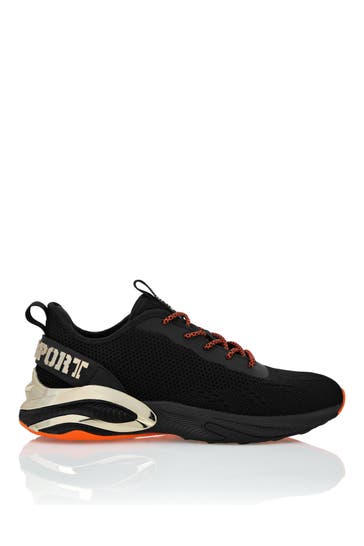 PLEIN SPORT Sportschuhe PS 0286 | black/orangefluo