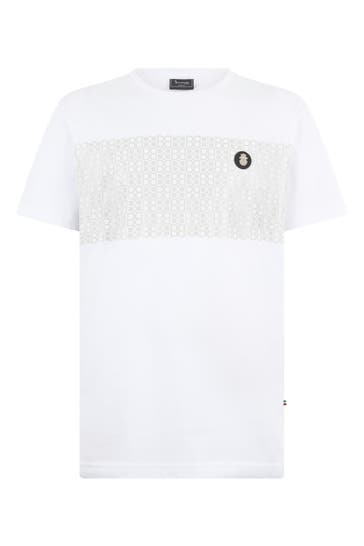 BILLIONAIRE Kurzarm-Rundhals-T-Shirt MONOGRAM