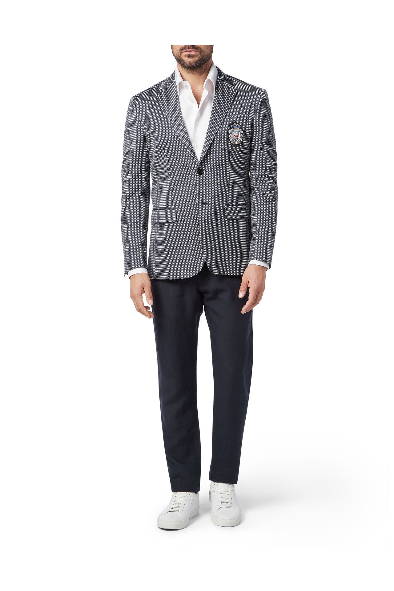 BILLIONAIRE Business-Sakko CREST 14 | darkblue Slim Fit, Bild 1