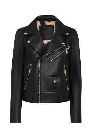 PHILIPP PLEIN Lederjacke 02 | black
