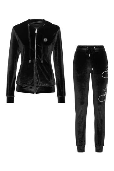 PHILIPP PLEIN Sweatjacke 0260 | black/crystal