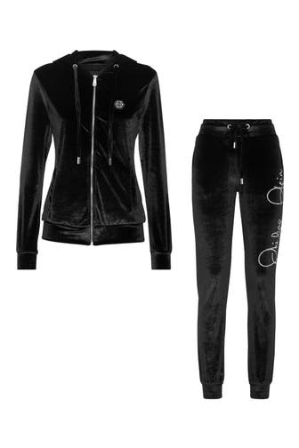 PHILIPP PLEIN Sweatjacke 0260 | black/crystal