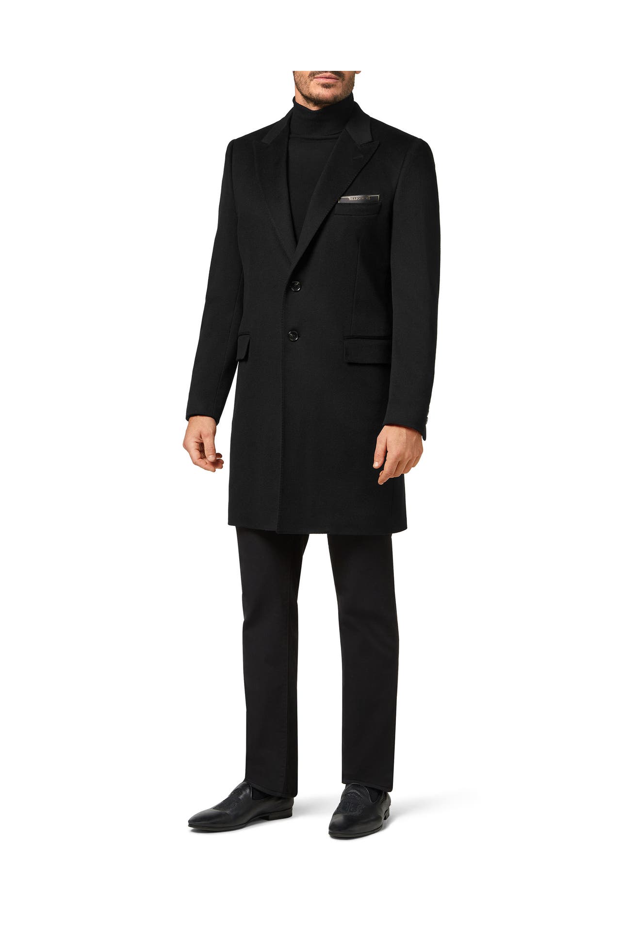 BILLIONAIRE Wollmantel 02 | black, Bild 1