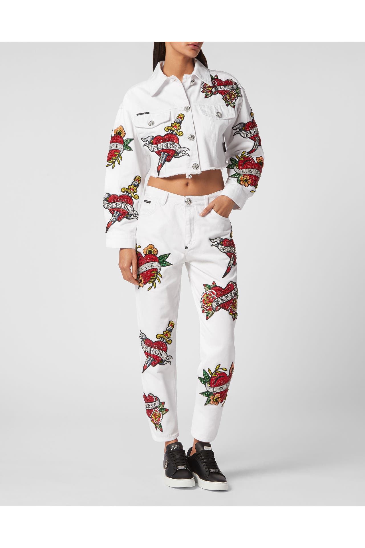 PHILIPP PLEIN Jeansjacke LOVE 01SO | SummerSnow, Bild 1