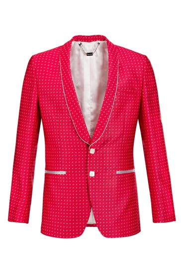 BILLIONAIRE Business-Sakko 13 | red Slim Fit